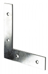 Plok&scaron;čias tvirtinimo kampas HETTICH, 100x100x22mm, cinkuotas, 9100576