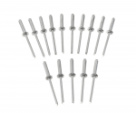 Aliuminės kniedės STANLEY, 3 x 13 mm, 15 vnt