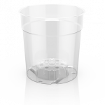 Kambarinis vazonėlis orchidėjų persodinimui, vazonėlio skersmuo 11,4 cm.