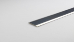 Nerūdijančio plieno grindų juostelė ARCANSAS 052B4, 900 x 23 mm, h-10 mm, poliruota