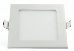 Įmontuojamas &scaron;viestuvas ORRO, panelė, įleidžiama, LED 15 W, 220-240 V, 1000 lm, 3000 K, kvadratinė,