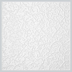 Klijuojamos lubų plok&scaron;tės HOMESTAR D82, spl. balta, 50x50cm., 2m2