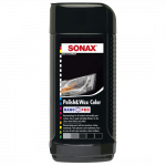 Automobilinis polirolis SONAX, su va&scaron;ku, juoda spalva, 250 ml