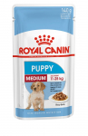 Konservuotas &scaron;unų ėdalas ROYAL CANIN, visavertis pa&scaron;aras &scaron;unims, vidutinių veislių &scaron;uniukams (suaugu