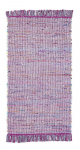 Kilimas Frida, 60 x 120 cm, 100% medvilnė, pintas ra&scaron;tas, t.alyvinės spl., 760161
