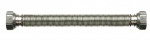 Santechninis vamzdelis EMIFLEX, nerūdijančio plieno, d1/2'', 11-21 cm, vidus/vidus