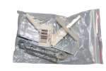 Lango rankena KURZEMES, pridedama ZR2-1/1 34003 4507-305/2 Su mechanizmu, baltos spalvos