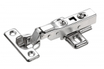 Baldinis mini lankstas HETTICH, D26/HD38, greito montavimo, su integruotu tyliu pritraukimu, pusinis