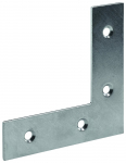 Plok&scaron;čias tvirtinimo kampas HETTICH, 80x80x22mm, cinkuotas, 9184254