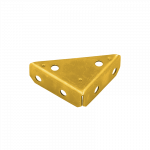 Dėžės sutvirtinimo kampas DOMAX, NS 50 50x50x16x1,4 mm, 8833