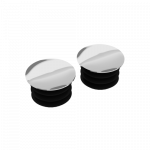 Dangtelis rūbų kartelei INTEGRI, ARWF, spl. sidabro, 2 vnt., DMX 57242