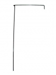 Metalinė atrama gėlėms, tvorelė, 30 x 5 x 70 cm.