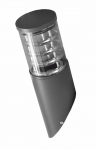 Lauko &scaron;viestuvas ORRO, 1 x 60 W, E27, IP54, 90 x 300 mm, sieninis, pilkos spalvos, TLWL1608, A170770