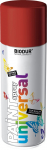 Universali aerozolinė emalė BIODUR, tamsiai raudona (RAL3002), 400 ml