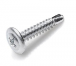 Sraigtai padidinta galva KOELNER, 4,2 x 19 mm, 500 vnt., ZN Metalas/metalas, cinkuoti, su grąžteliu