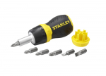 Atsuktuvas STANLEY 0-66-358, su antgaliais, 6vnt.