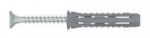 Universalus nailoninis kai&scaron;tis KOELNER Unifix, su medsraigčiu 5x25/3,5x30 mm, 14 vnt