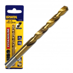 Titaninis grąžtas metalui IRWIN HSS Titan, DIN 388, 2591 6 mm.
