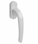 Rankena plastikiniams langams MEDOS MKN710/101, L - 35, plastikinė, baltos spalvos