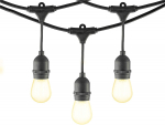 Lauko girlianda ORRO YJ002-E27-15, be lempučių 15vnt., 15 m, IP44