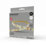 &Scaron;viesos diodų juosta EUROLIGHT Toronto, LED 5 m, 8 W / m, IP20, 6500K, 24V, 640 lm / m, 8mm pločio,