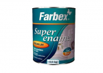 Alkidinė emalė FARBEX Pf-115P, 0,9 l, vidaus ir i&scaron;orės darbams, &scaron;viesiai pilkos sp.