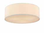 Lubinis &scaron;viestuvas G.LUX Gm-611/3 Fabric White, 3 x E14, D480 x 170 mm, baltos spalvos