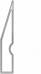 Trapecinis lyginimo lotas BMI, 200 cm, 689200TK