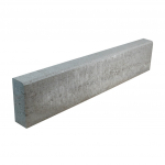 Vejos bordiūras BRIKERS VEJOS BORTAS 8, pilkas, matmenys 1000 x 80 x 200 mm