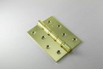 Durų vyris MP, MEN-100-U-FHP, 100 x 65 x 2,5 mm, universalūs, aukso spalvos