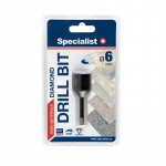Deimantinis grąžtas SPECIALIST+, 6 mm, kampiniui &scaron;lifuokliui