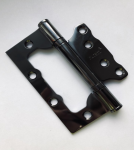 Durų vyris INOVO, 100 x 75 mm, 175, ZNE, juoda sp., universalus