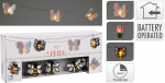 LED girlianda KIDS, 10 LED, &scaron;viesiai balta sp., 3 skirtingi dizainai