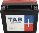 Akumuliatorius TAB, AGM, motociklinis, YTX20LBS, 18AH, 12V, A, 175 x 87 x 155 mm, starterinis, rūg&scaron;t