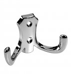 Rūbų kabliukas, dvig, maž., HETTICH, chromuotas 80x47x29mm, 9207967