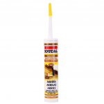 Akrilinis hermetikas SOUDAL Parketkit, 280 ml, medinėms grindims, parketui, ąžuolo spalvos