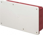 Montažinė dėžutė ELETTROCANALI Ec350C2, 120 x 100 x 50 mm, p/t, su dangteliu