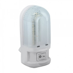 Sieninis &scaron;viestuvas DEO 2869, LED 1W, 6500K, 220-240V, 64 lm, IP20, 180&deg;, baltos sp., 104 x 47 x 77