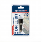 Deimantinis grąžtas SPECIALIST+, 10 mm, kampiniui &scaron;lifuokliui