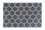 Kilimėlis RICCO Grey Coco Mosaic, 40 x 60 cm, 100% kokoso plau&scaron;as, PVC pagrindas, 813-012