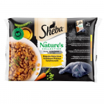 Kačių ėdalas SHEBA, su pauk&scaron;tiena, 4x85 g