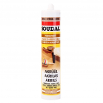 Akrilinis hermetikas SOUDAL Parketkit, 280 ml, medinėms grindims, parketui, vy&scaron;nios spalvos