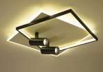 Pakabinamas LED &scaron;viestuvas BALTIK GAISMA Mx55759, 57 W, 3000-6000K, 230V, 3003 lm, 530 x 530 x 120 m