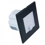 Montuojamas &scaron;viestuvas DPM Ycb177B-Pir, laiptų ap&scaron;vietimui, LED, 1,2W, 4000K, 40 lm, 110&deg;, IP20, su