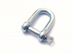 Apkaba POSAMO VAUKA, 12mm, D formos, plienas, galvanizuotas cinku