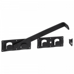 Durų skląstis DOMAX, WBR440, 440 x 70 x 180 mm, juodos spalvos, 86412