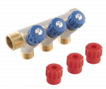 Vandentiekio kolektorius FERRO RDW200300, 3/4&Prime; &times; 1/2&Prime;, 3 žiedų, RDW200300