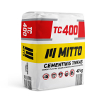 Cementinis tinkas MITTO TC400, ma&scaron;ininis, 40 kg