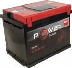 Akumuliatorius POWER PLUS, 12 V, 60 Ah, 480 A, EN, 242 x 175 x 190 mm, starterinis, rūg&scaron;tinis