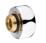 Srieginis flan&scaron;as su jungiamąja veržle WELLMER, chromuotas, blizgus, 3/4" x 1/2", 10322B